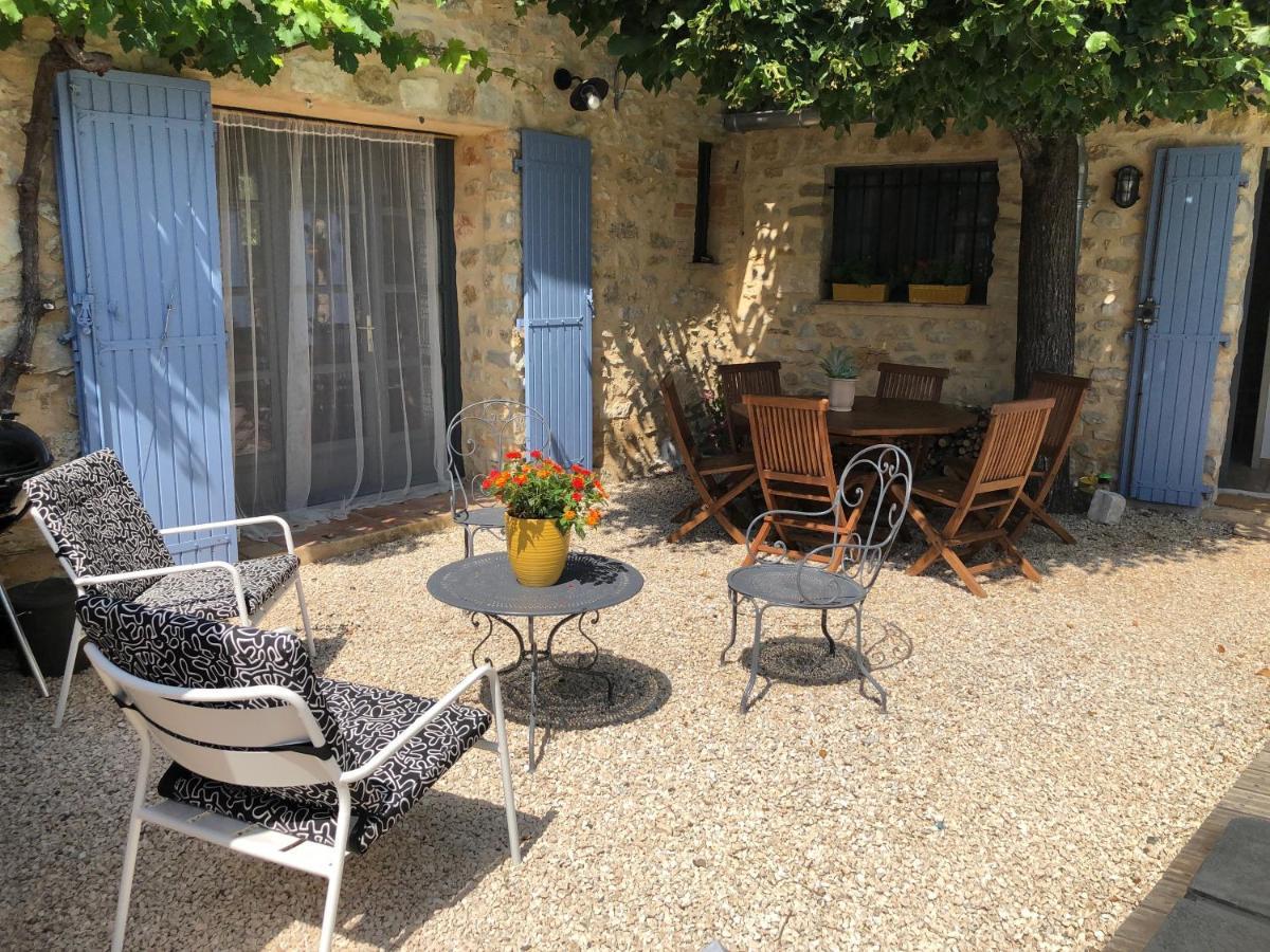 Maison De Plain Pied Pour 4 Pers Piscine Lussan Lussan  Exterior foto